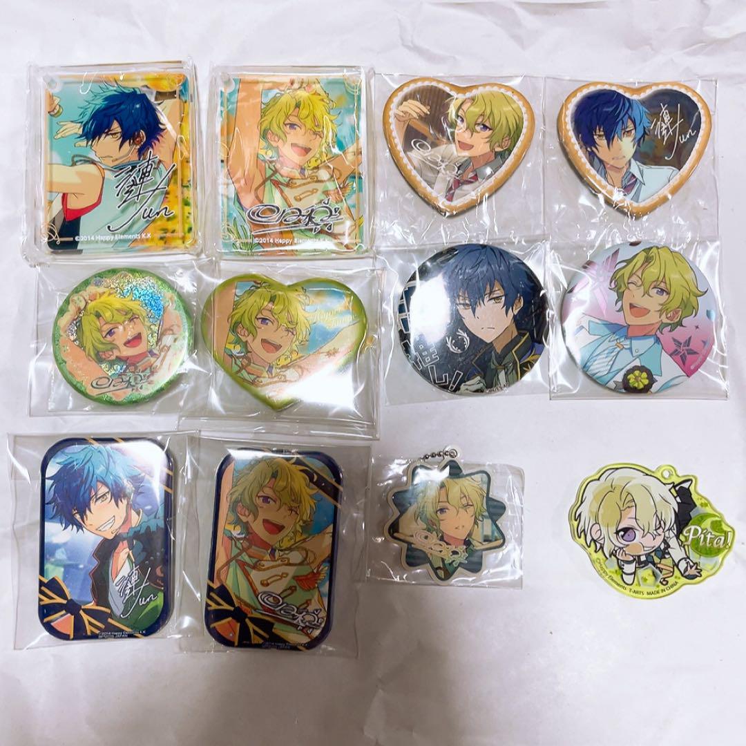 あんスタ 友也 缶バッジ コロッタ アクキー 応援缶バッジ グッズ