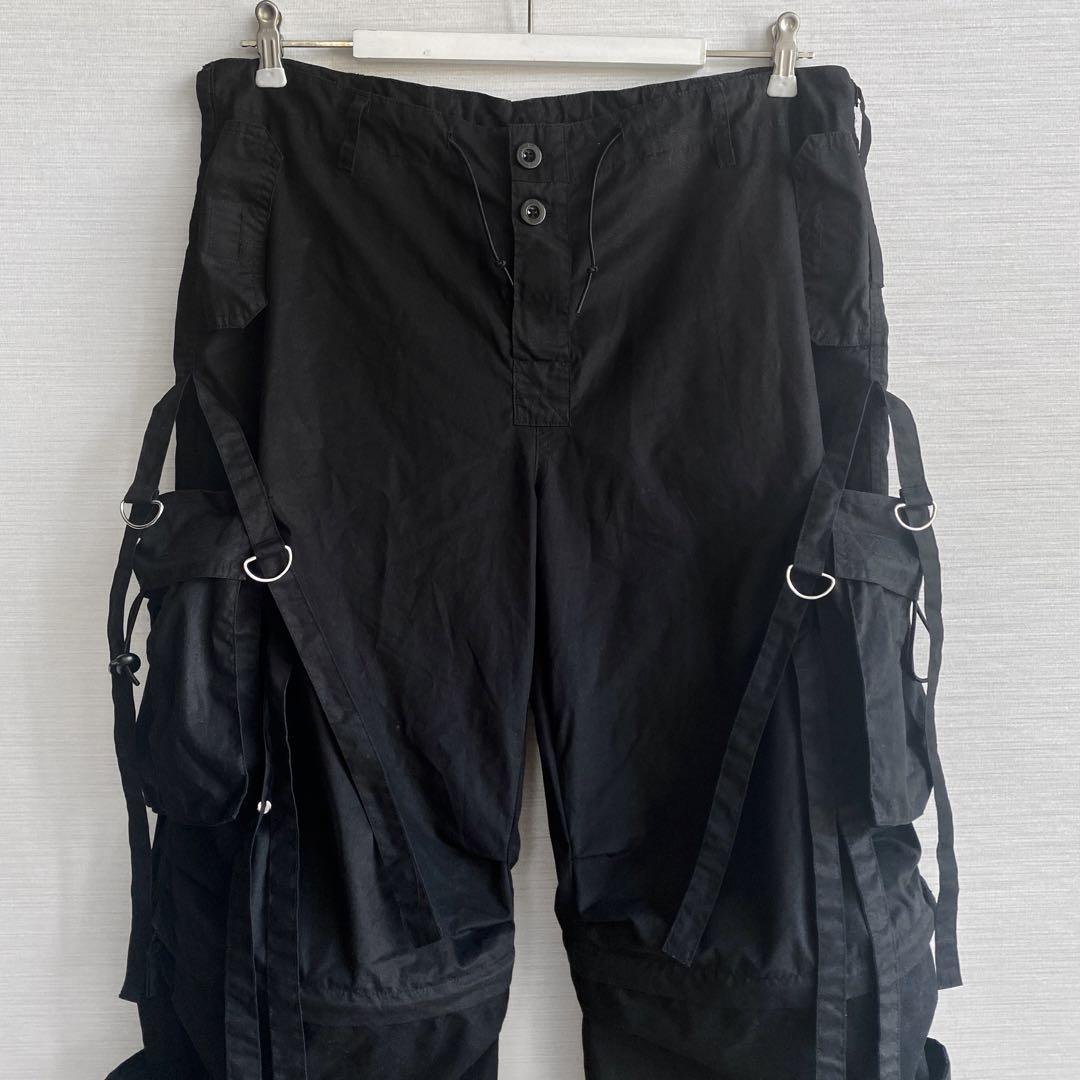 Deadstock】UK TECHNO PANTS テクノパンツ ブラック