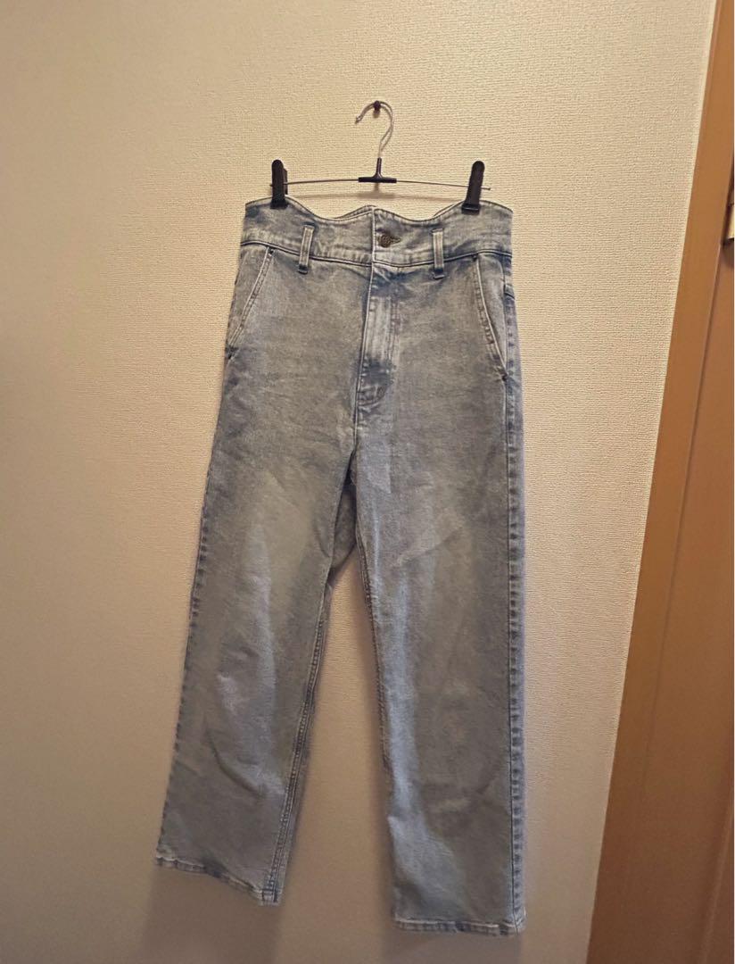 【週末お値下げ中】エフィWAVE DESIGN HIGH WAIST DENIM