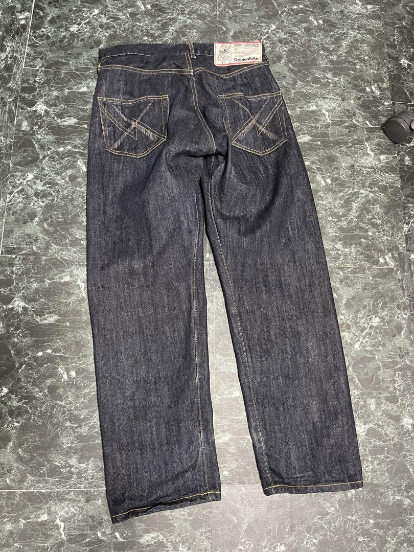 NEIGHBORHOOD KAWS Original Fake デニムパンツ S - メルカリ