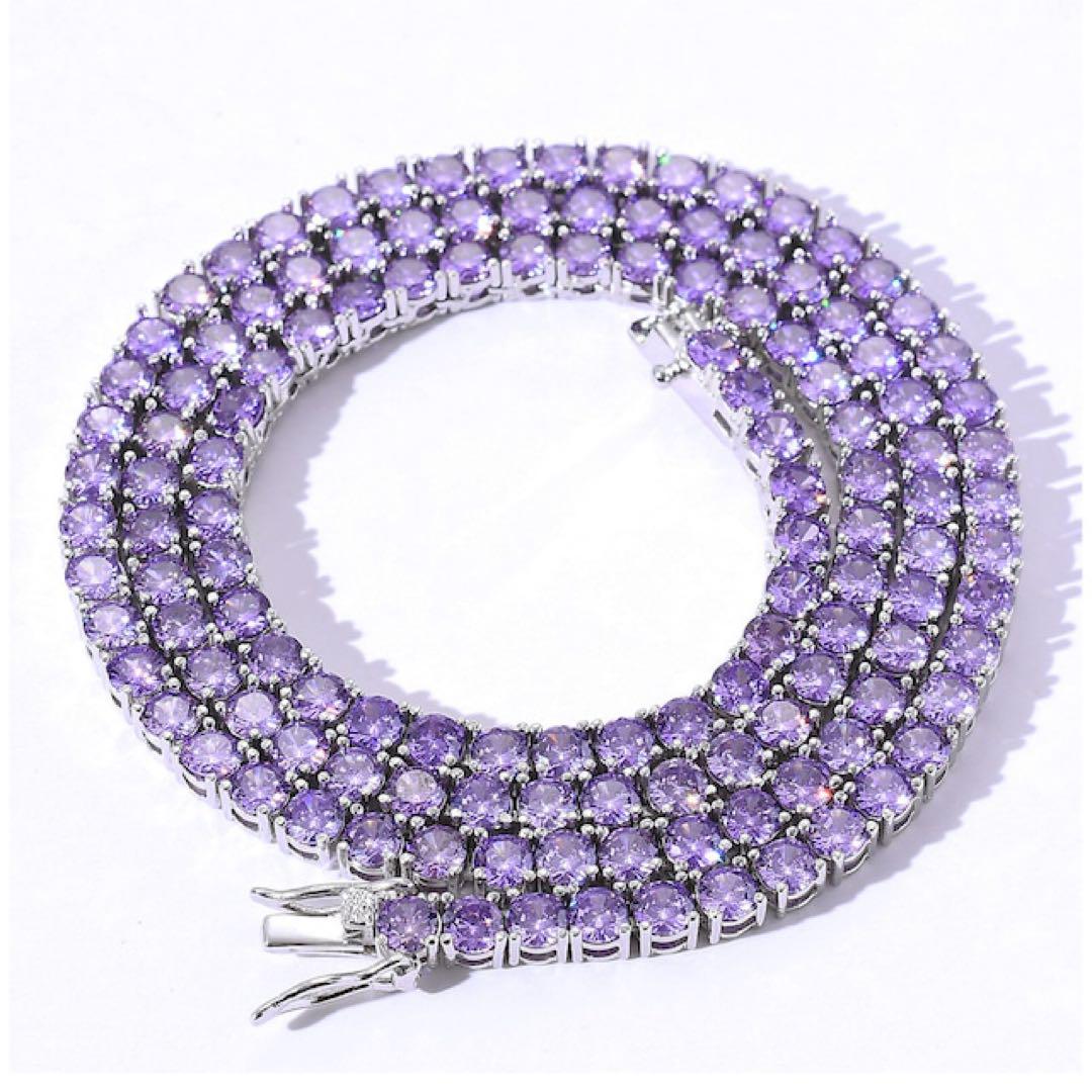 Glitter Luxury Tennis Necklace 山本由伸ネックレス