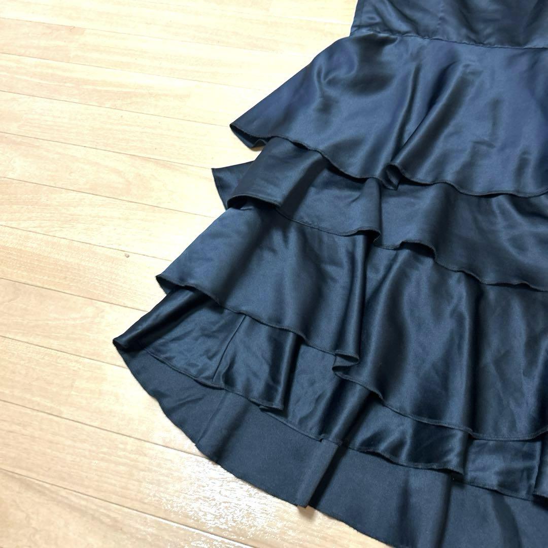 ワンピース COMME des GARCONS Black frill dress
