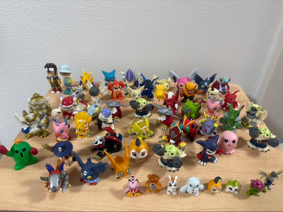 デジモン 指人形 ワンダーカプセル ソフビ 56体セット デジモン 指人形 ワンダーカプセル ソフビ 56体セット