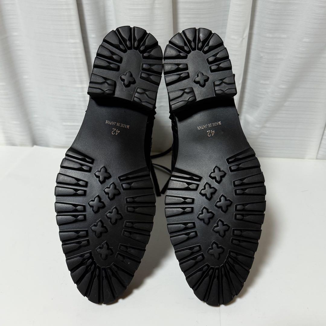 ⭐️新品未使用⭐️　CIVARIZE　クロコ型押し　スパイクスタッズ　ワークブーツ