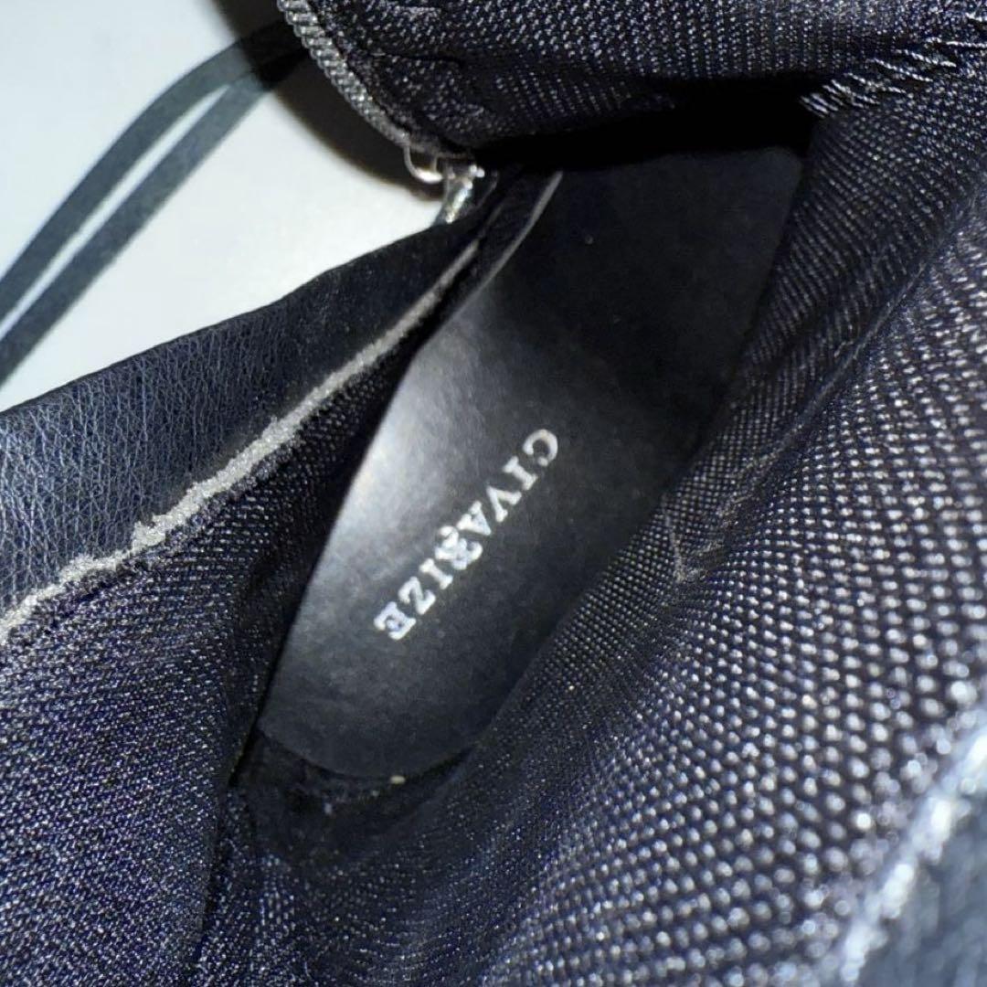 ⭐️新品未使用⭐️　CIVARIZE　クロコ型押し　スパイクスタッズ　ワークブーツ