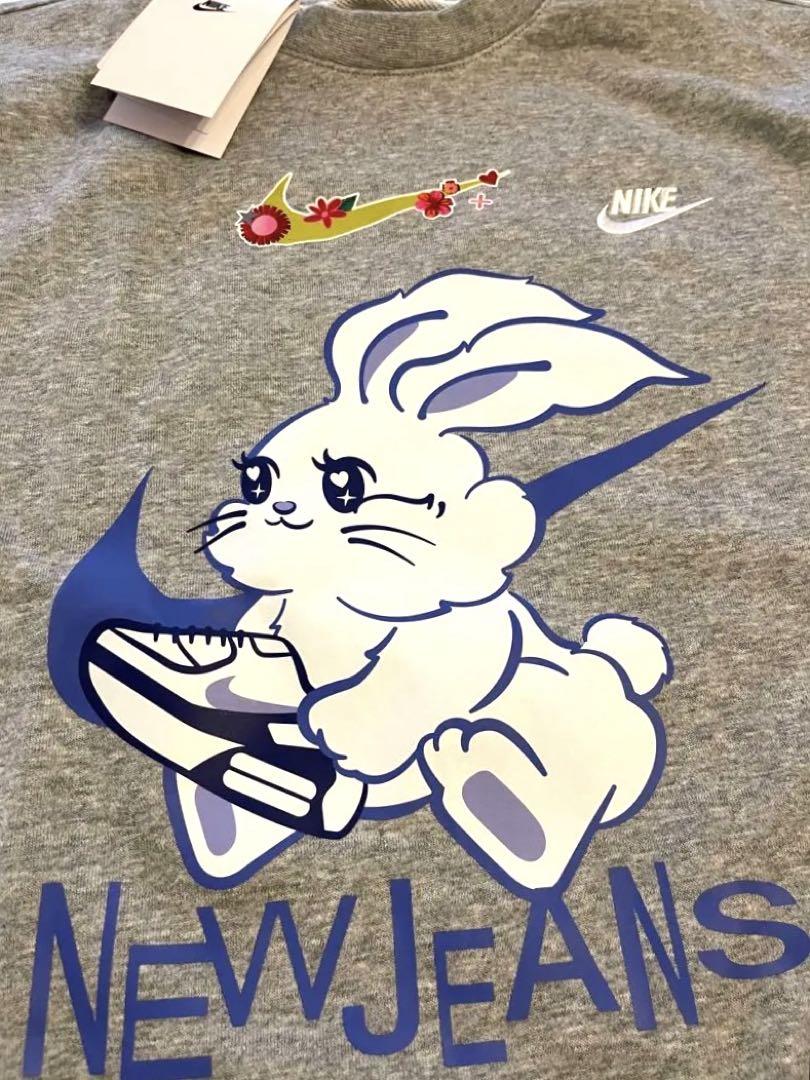 新品正規品  韓国限定 ニュージーンズ ナイキ スゥエット カスタム NIKE トップス
