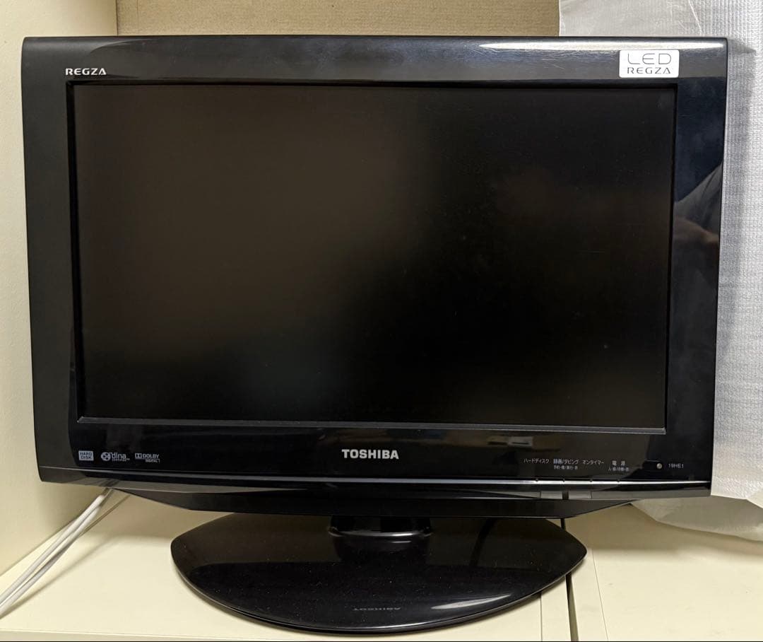 東芝 LED REGZA テレビ 19HE1 19インチ 黒