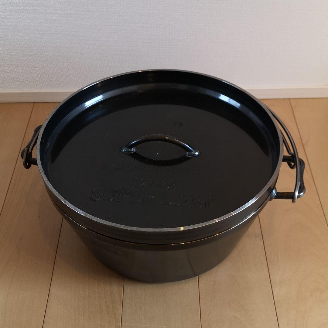 上品ユニフレーム ダッチオーブン12インチ 調理器具 スポーツ ...