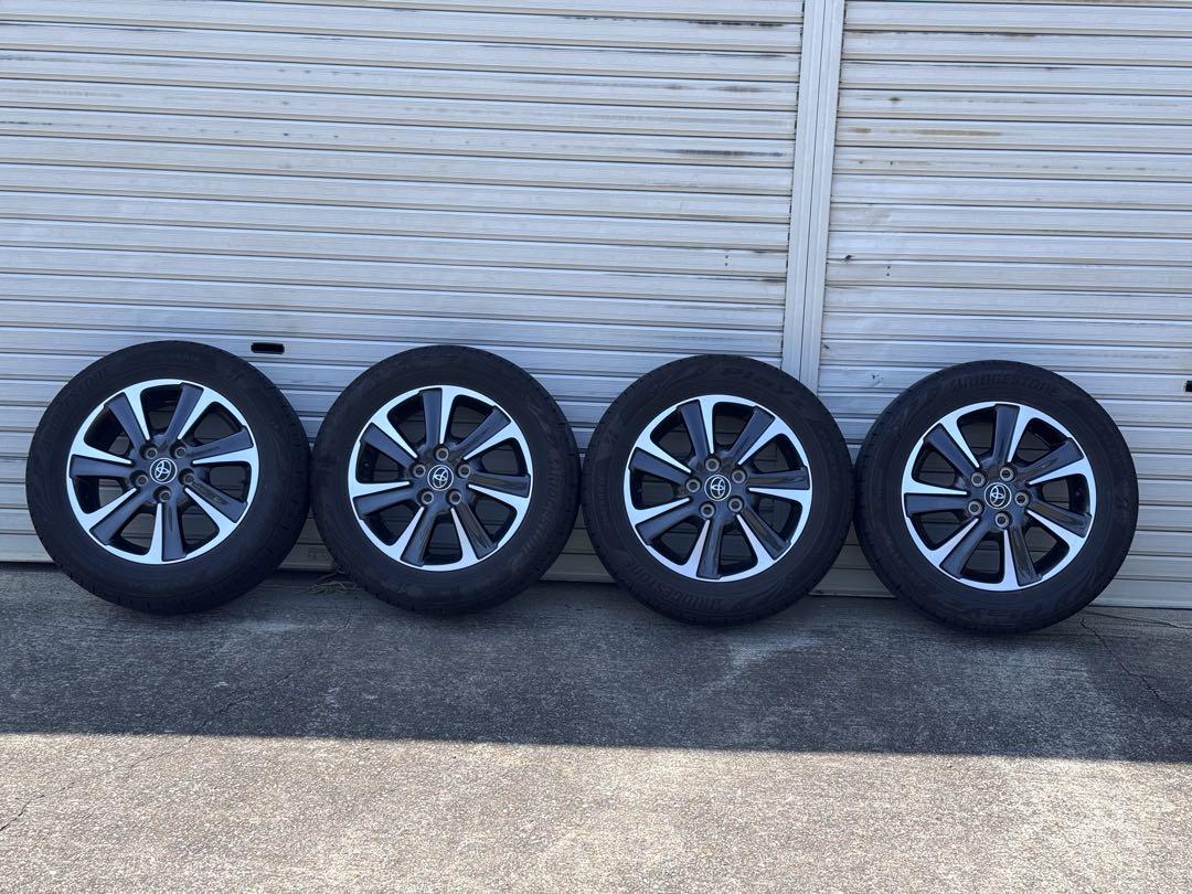 ヴォクシー 80系純正ホイールBRIDGESTONE PX-RV2 4本セット