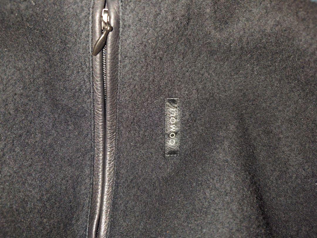 25ss comoli カーフスキン ジップブルゾン