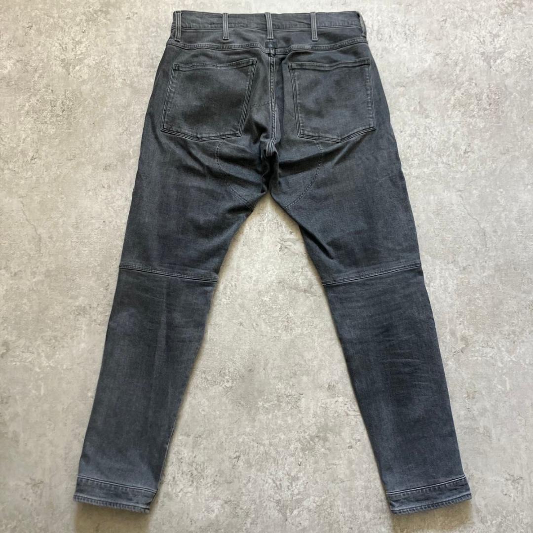G-STAR RAW 5620 3DZIPKNEE SKINNY 32 グレー