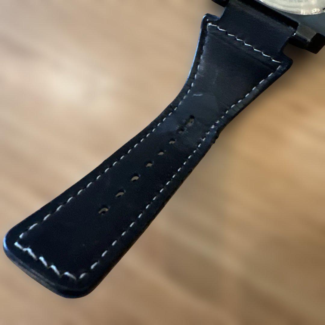 WELDER クロノグラフ アナログ時計 ブラック　定価15万