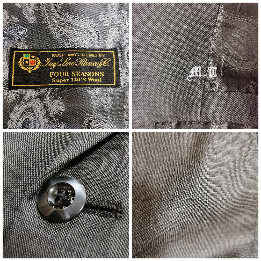 ビニロン ロロピアーナ スーツ セットアップ 総柄 4MDWQ-m47494562073 Loro Piana スーリーピース ということ
