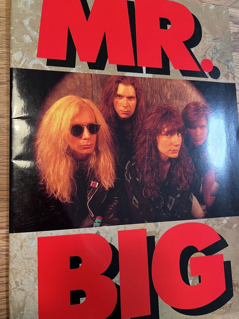 ミスタービッグ ジャパンツアー ライブ パンフレット MR.BIG