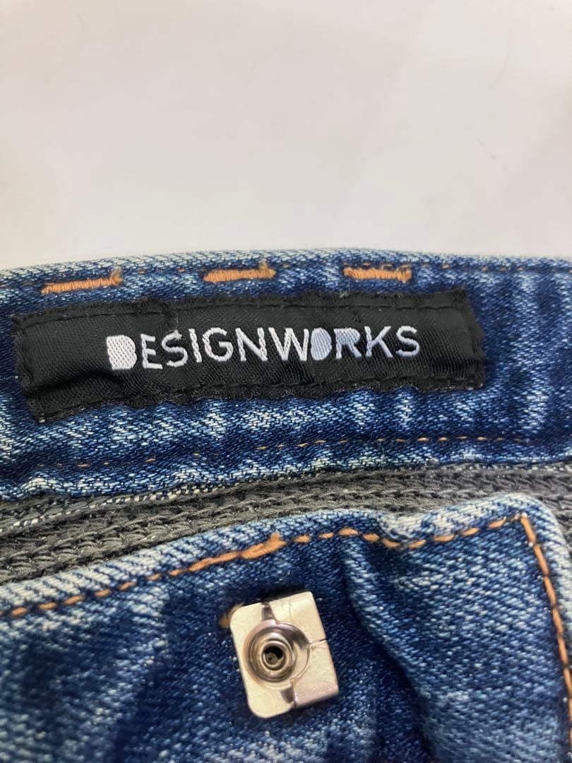 DESIGNWORKS スリムフィットデニム ジーパン デニムパンツ メンズ DESIGNWORKS スリムフィットデニム ジーパン デニムパンツ メンズ