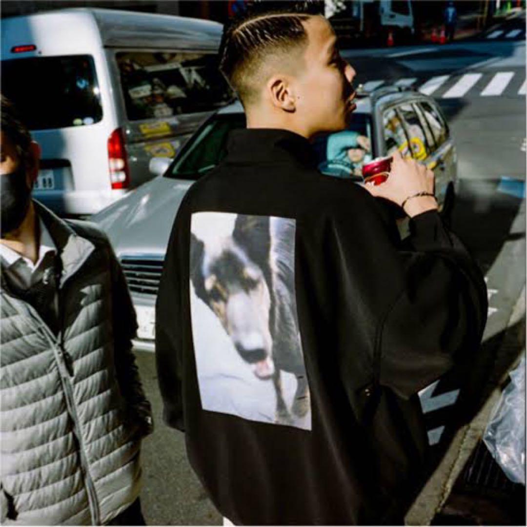 TIGHTBOOTH PRODUCTION 2021 ブラック ハーフジップ L