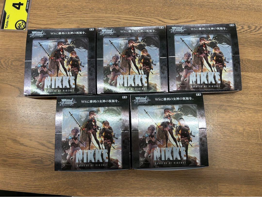 ヴァイスシュヴァルツ ブースターパック 勝利の女神 NIKKE 5BOX ニケ