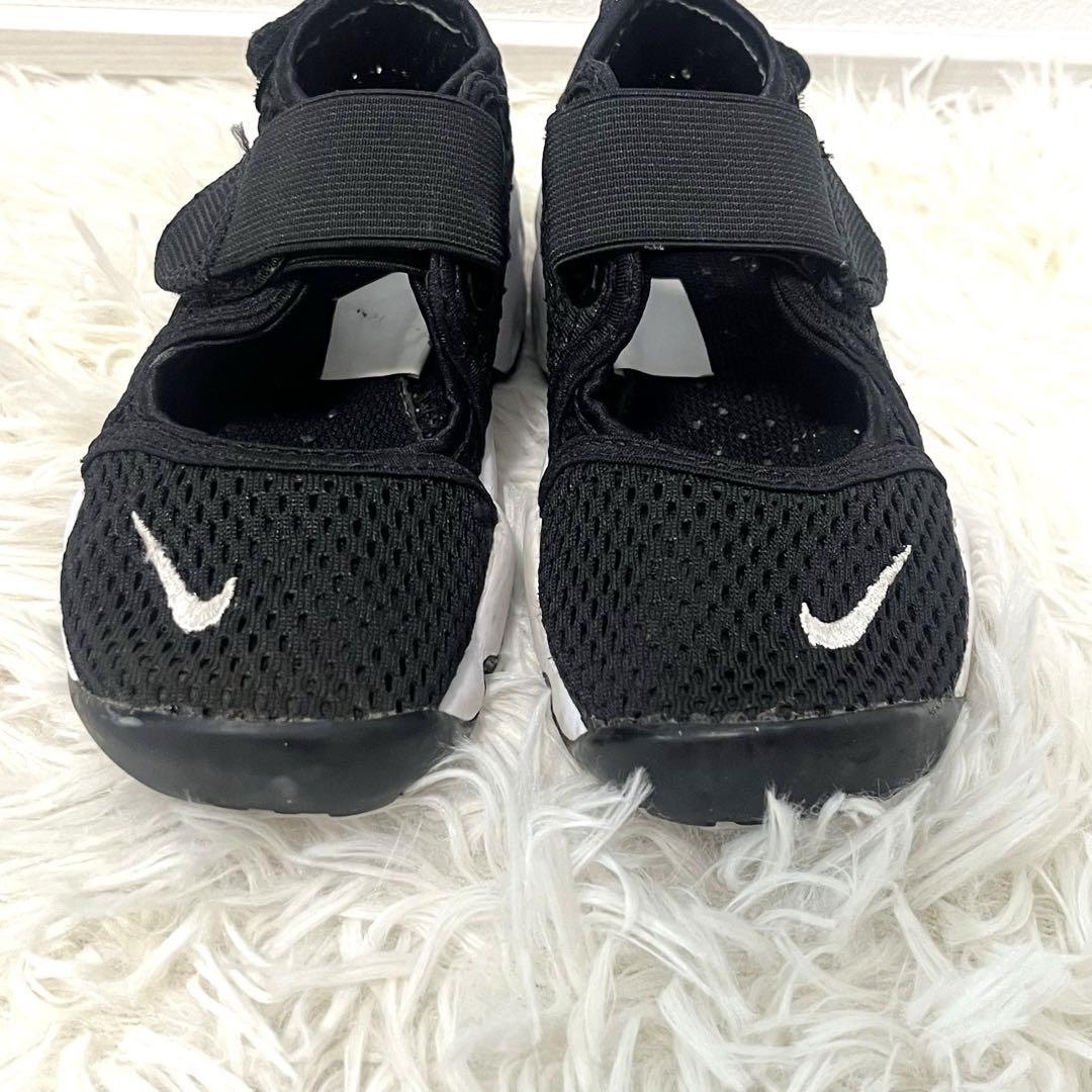NIKE ナイキ エアリフト 17㎝ キッズサンダル ブラック - メルカリ