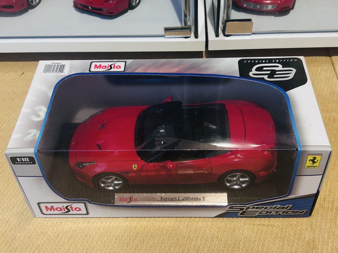 Maisto Ferrari California T オープン1/18