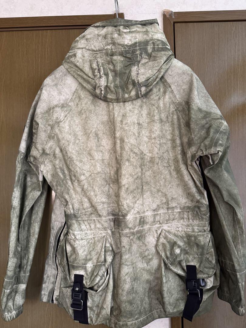 STONE ISLAND フード付きナイロンジャケット