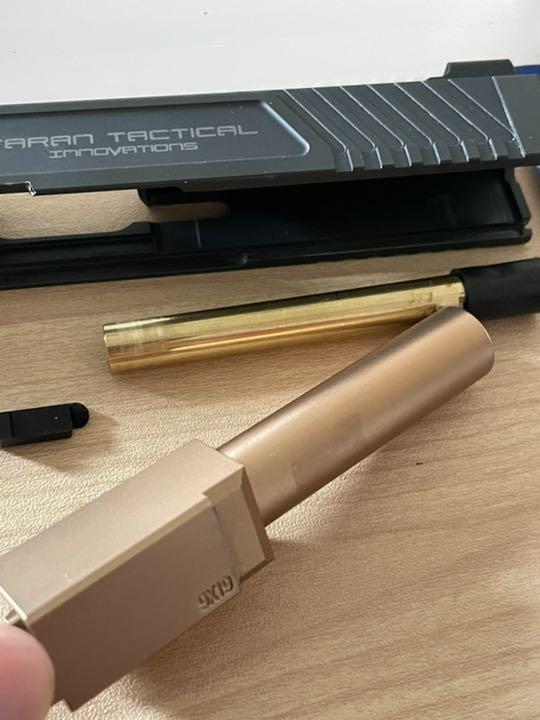 お買い得得価 希少 NOVA glock26 TTI アルミスライド NDmor-m47502284568 低価定番人気
