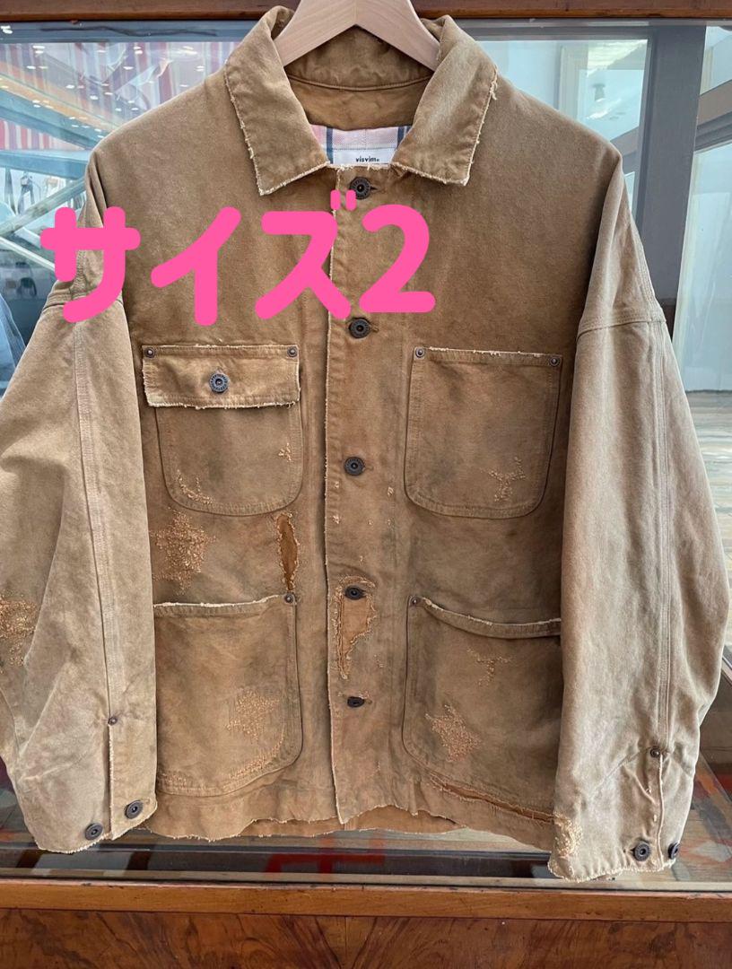 VISVIM22SSMACRAYCOVERALL CRASH泥染ジャケット