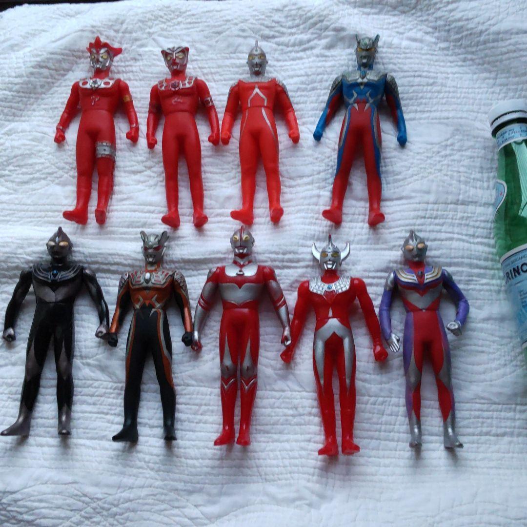 ウルトラマン ソフビ フィギュア 9セット まとめ売り