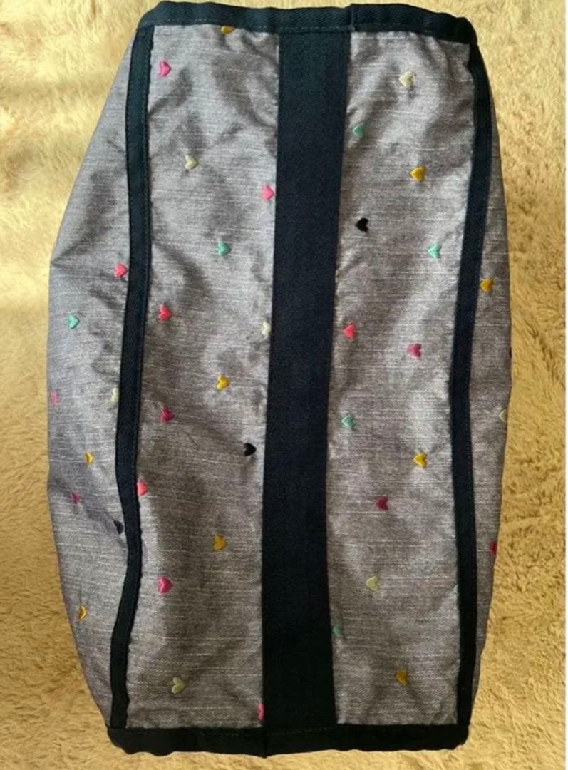 レア LeSportsac レスポ デニム 風 ハート柄 バック 『3年保証』 6860