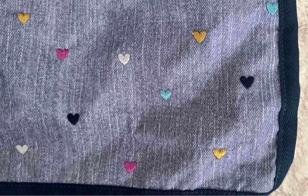 レア LeSportsac レスポ デニム 風 ハート柄 バック 『3年保証』 6860