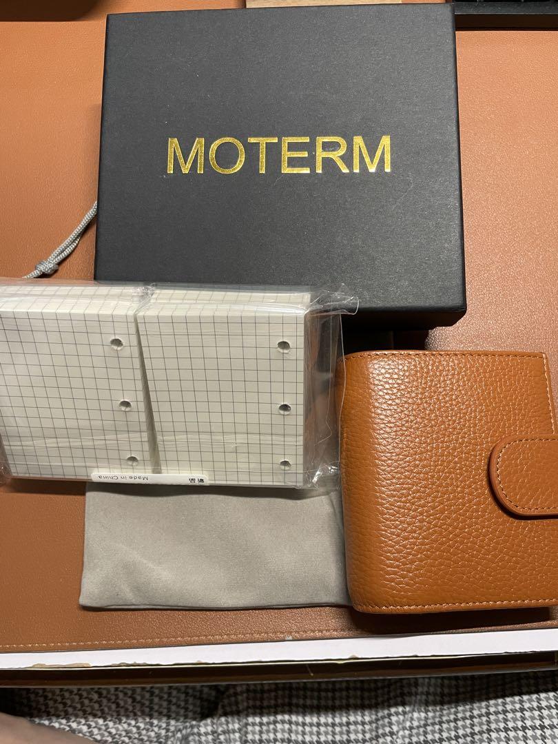 MOTERM システム手帳 A9サイズ　リフィル付き