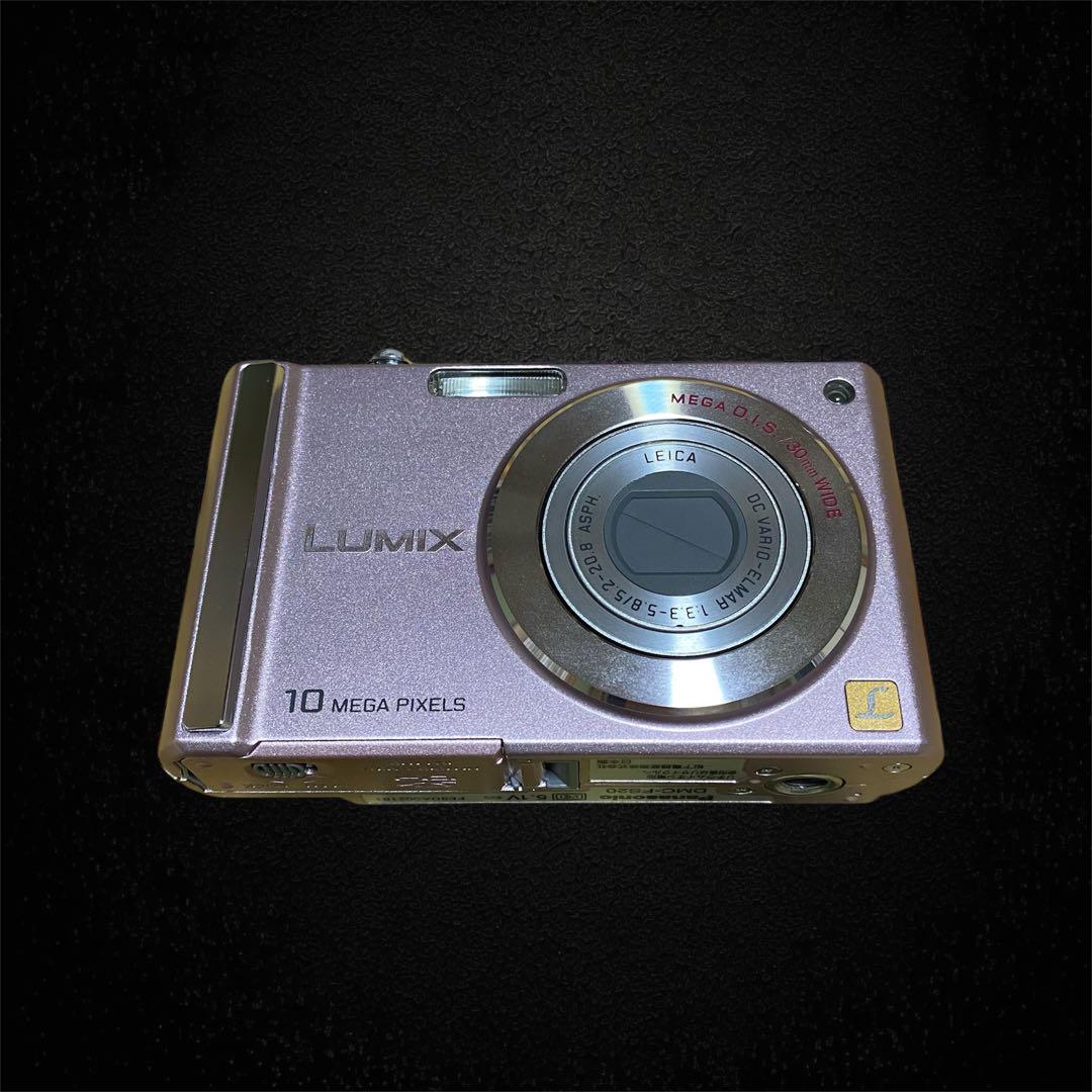 ブランド購入サイト 美品✨Panasonic Lumix DMC-FS20 ピンク 10メガピクセル デジタルカメラ
