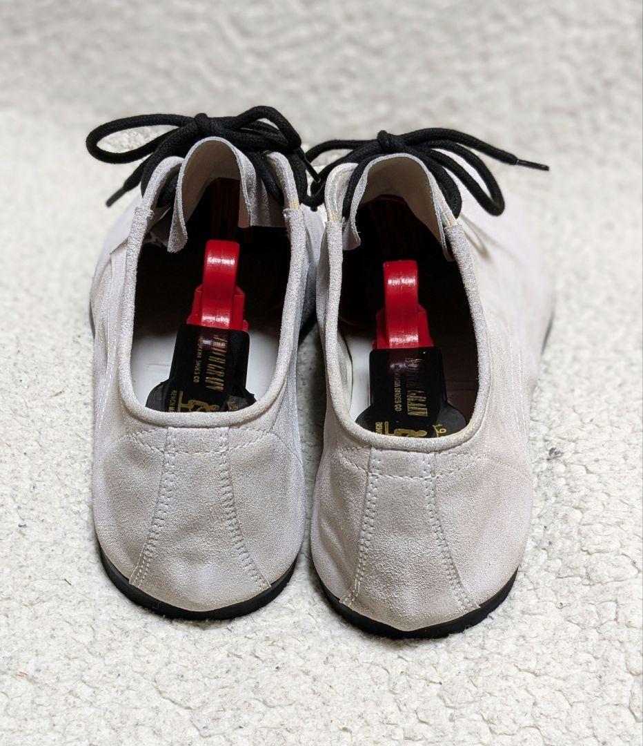 ANN DEMEULEMEESTERグレージュスウェードシューズ41 ANN DEMEULEMEESTERグレージュスウェードシューズ41