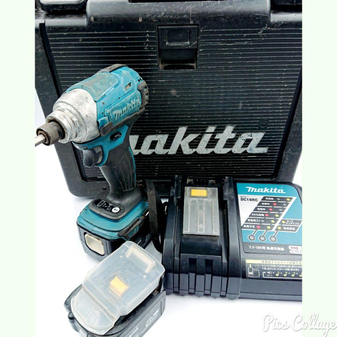 マキタ Makita インパクトドライバー TD136d 白 14.4v 3.0ah マキタ makita インパクトドライバー TD136D 14.4V