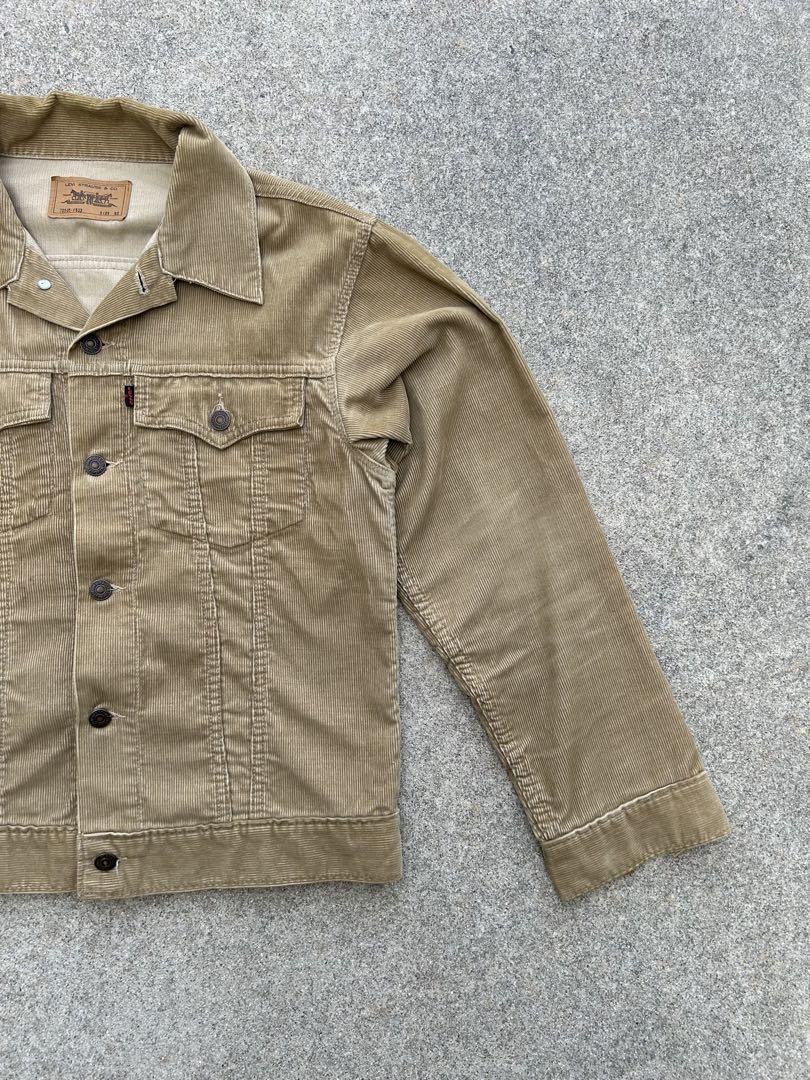 70s Levi's コーデュロイジャケット 黒タブ 70505 4th