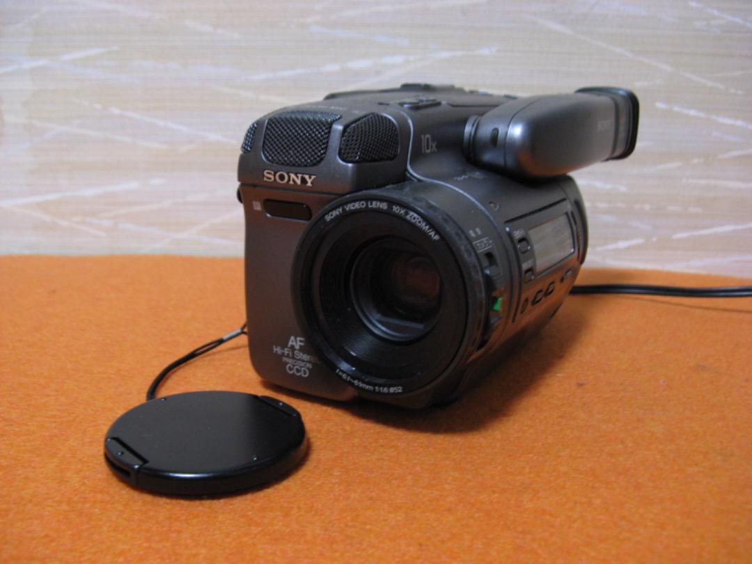動作OK!☆SONYのHi8/8ミリビデオカメラ/CCD-TR2000