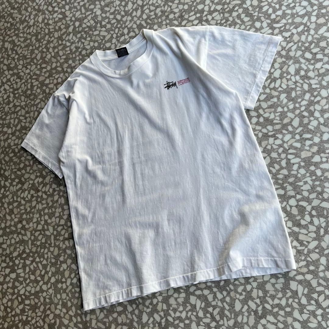 【黒タグusa製、ニクソン大統領】オールドステューシー古着ビンテージ80s半袖