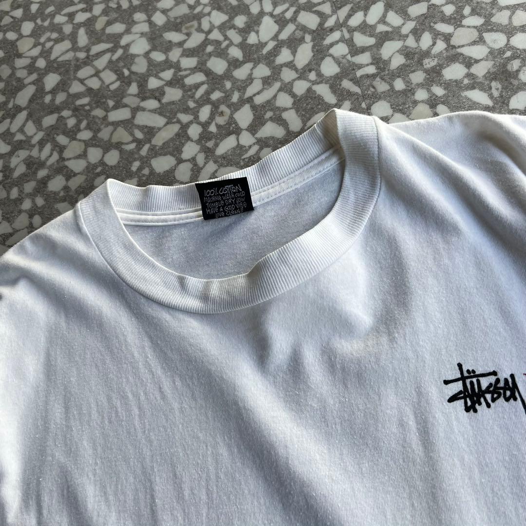 【黒タグusa製、ニクソン大統領】オールドステューシー古着ビンテージ80s半袖