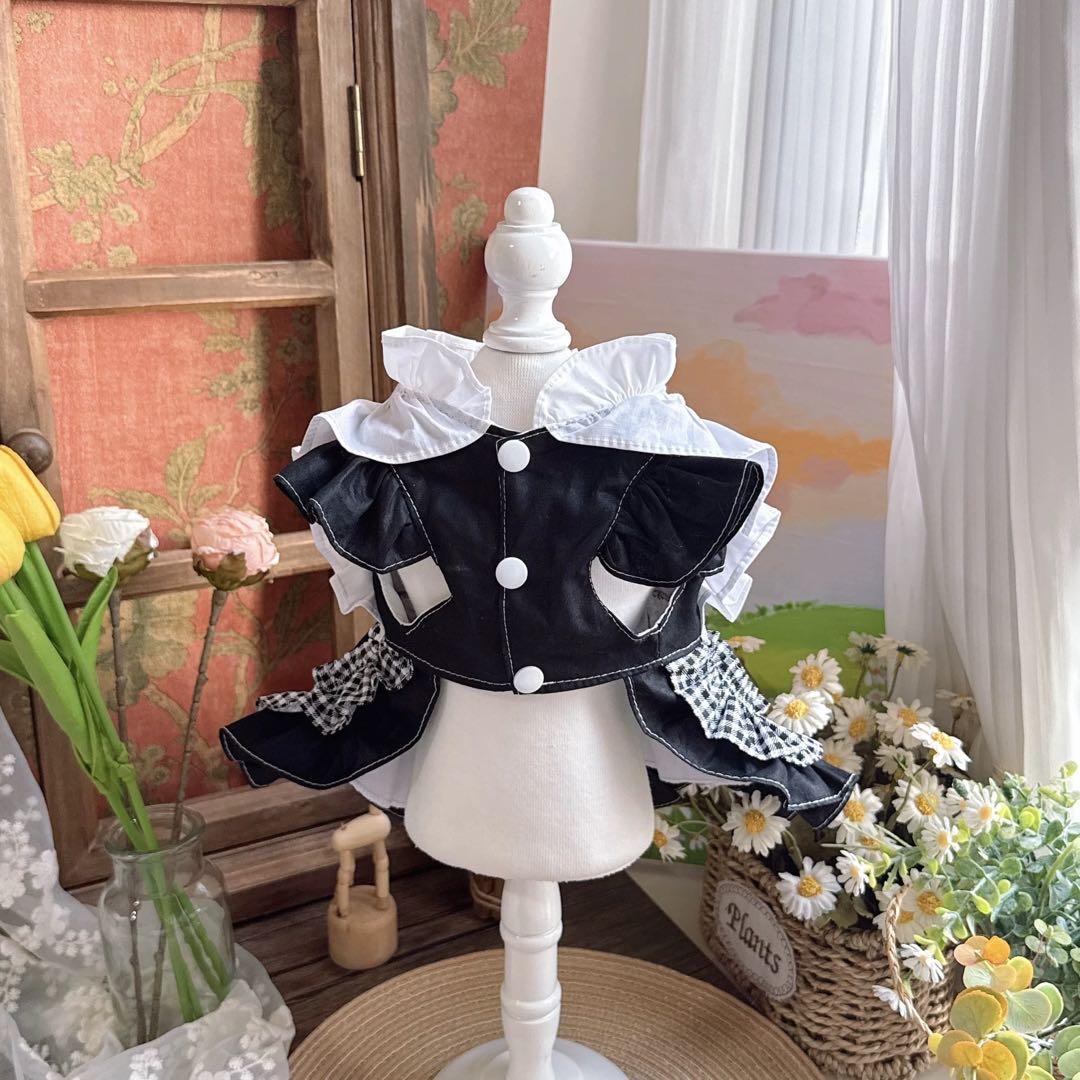 なんページ犬服　猫服　ハンドメイド　ワンピース　わんちゃん No.1806犬服 猫服 ハンドメイド ワンピース わんちゃん - メルカリ