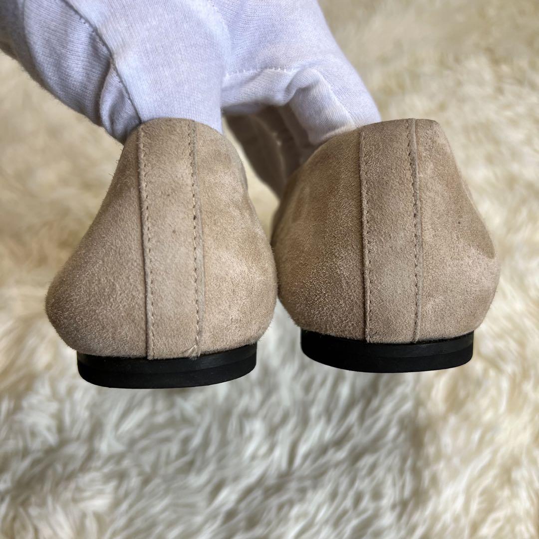 美品 FABIO RUSCONI フラットパンプス バイカラー 37 1/2