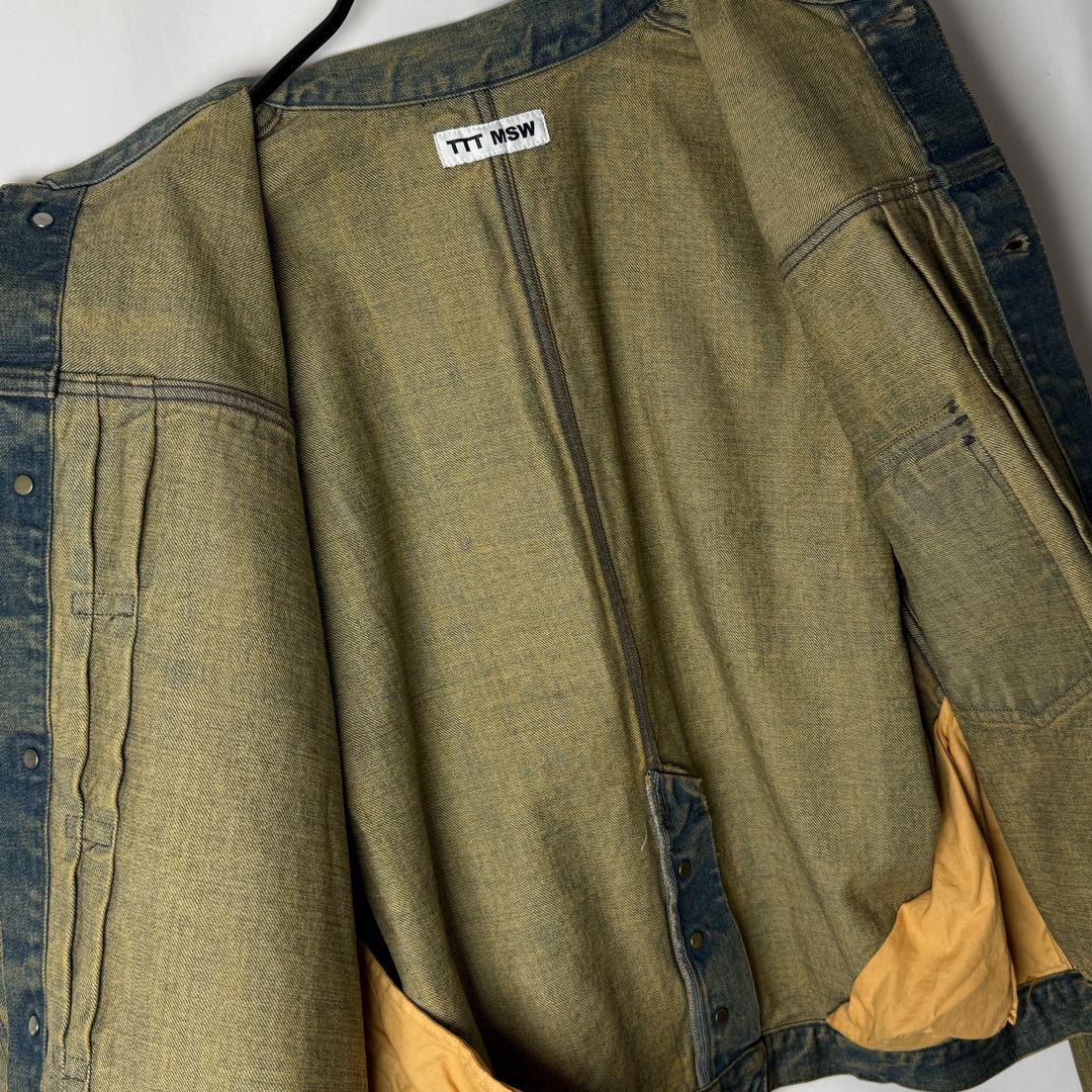 【定価10万】TTTMSW Denim Jacket サンドストーム ジャケット