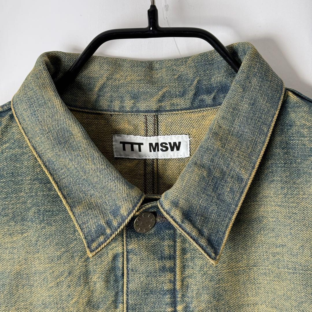 【定価10万】TTTMSW Denim Jacket サンドストーム ジャケット