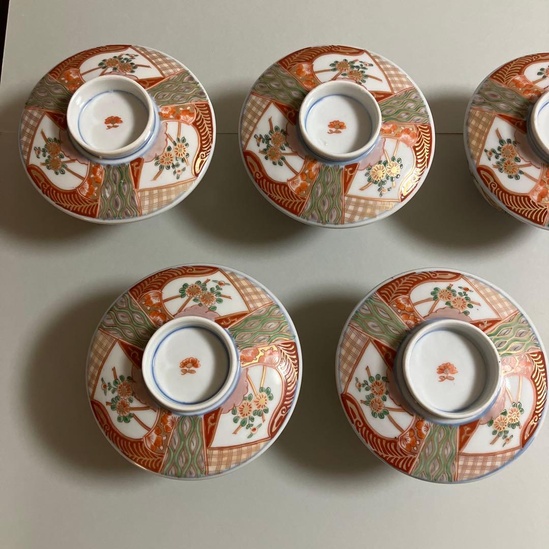 古伊万里 色絵平鉢 蓋付き 五客揃え - メルカリ 古伊万里 色絵平鉢 蓋付き 五客揃え - メルカリ