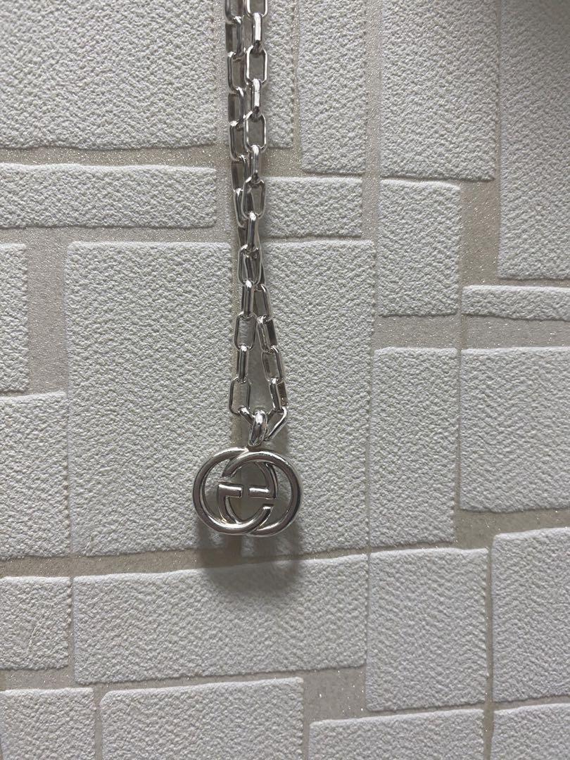 アクセサリー Gucci logo necklace