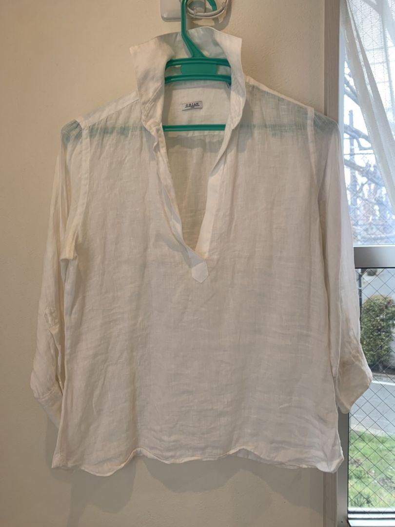 LINEN COTTON スキッパーシャツ／ORIAN（オリアン）｜愛着を持っ