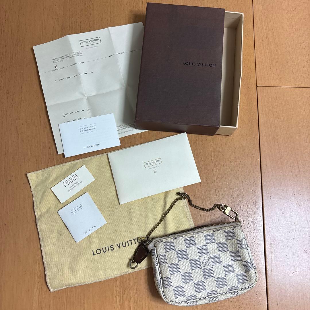 LOUIS VUITTON ダミエ アズール ポーチ