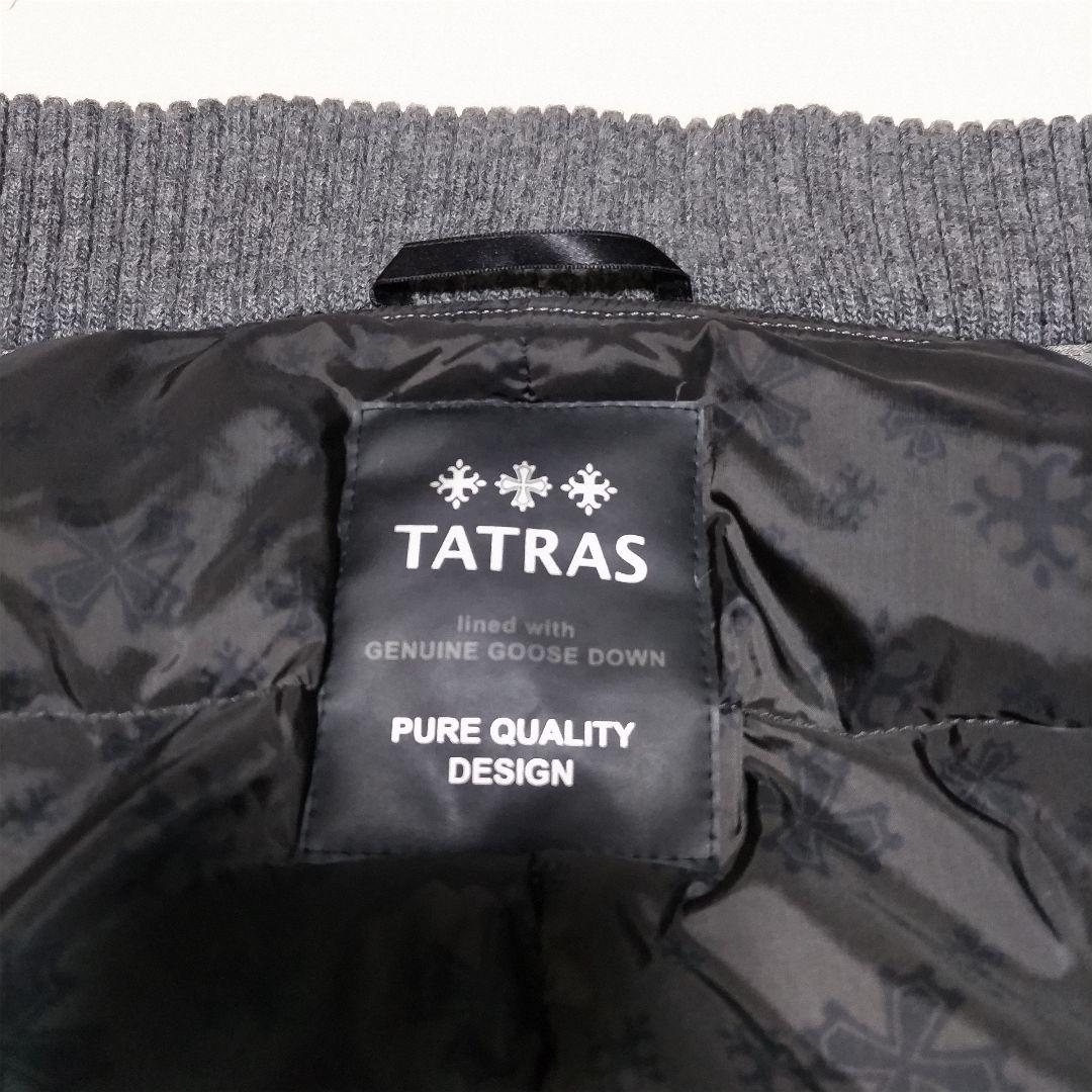TATRAS タトラス　MA-1 ダウンジャケット 迷彩 カモフラ　グレー×緑