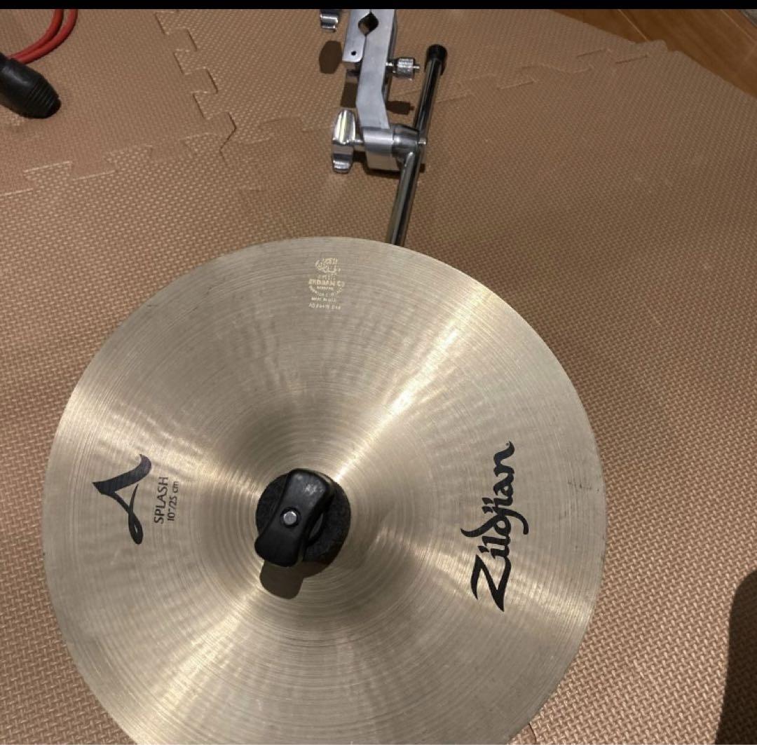 Zildjian  Aスプラッシュシンバル10インチ　Pearl アタッチメント