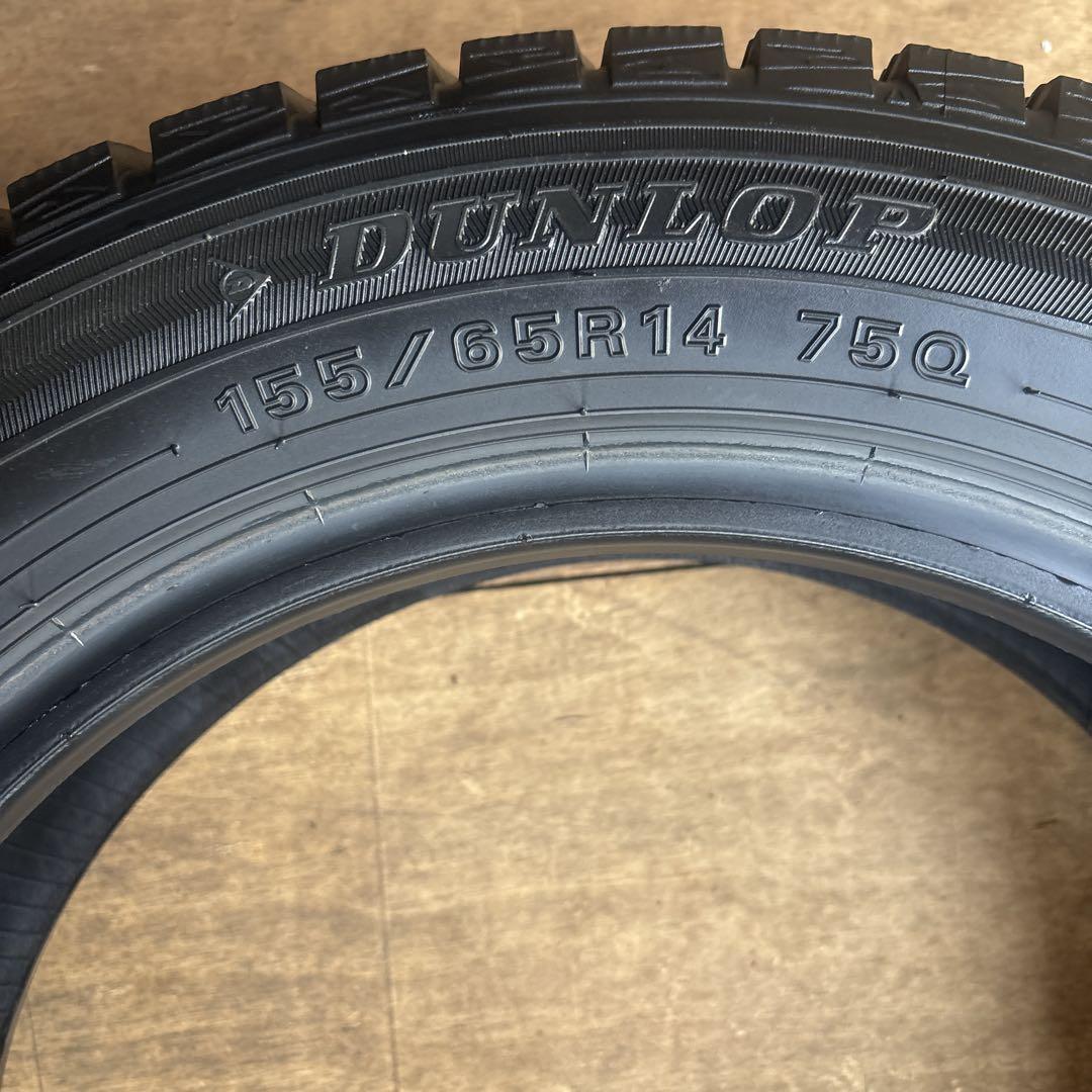 155/65R14 スタッドレス　ダンロップ　4本セット 送料込み　TS66