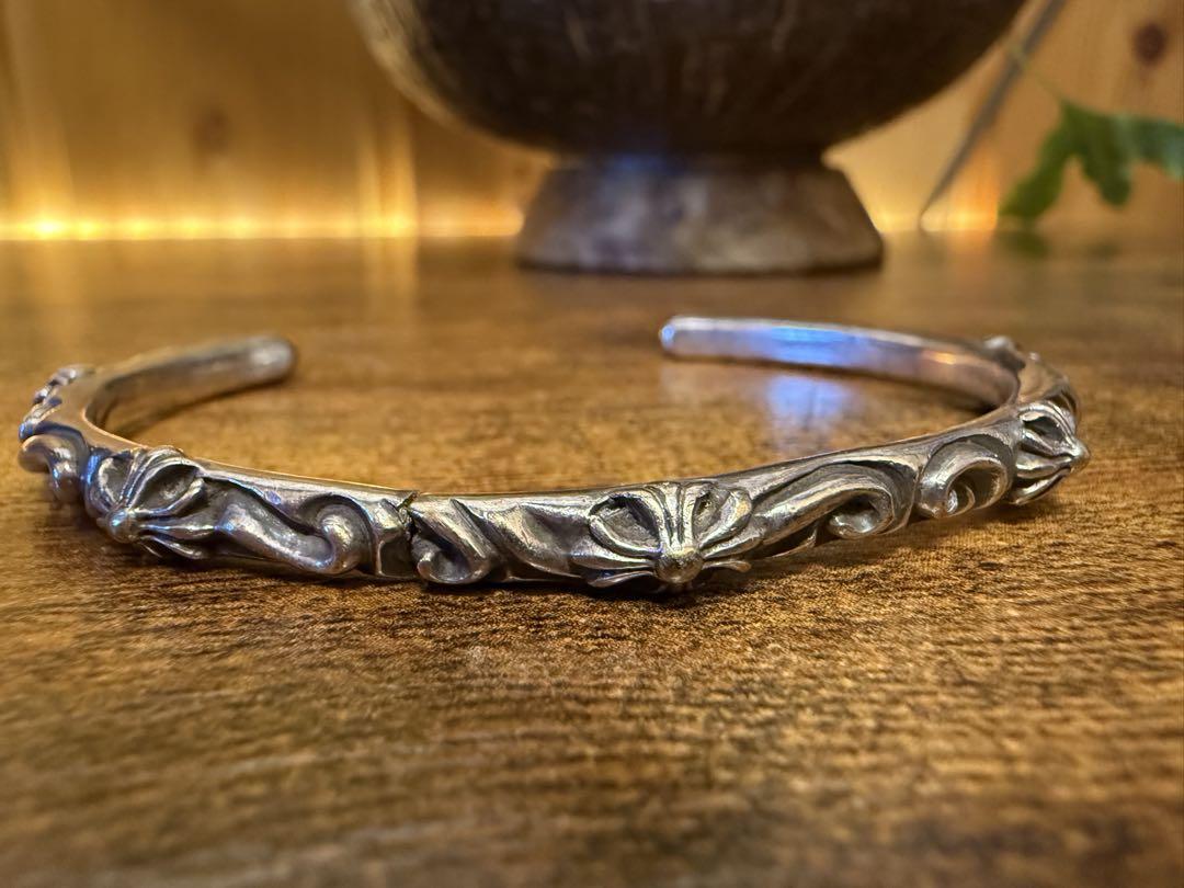 Chrome Hearts SBT Bangle 【インボイス原本付】 破損品】Chrome Hearts SBT Band Bangle - メルカリ
