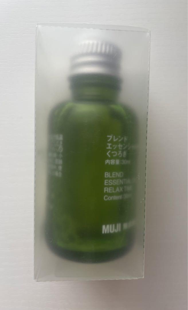 無印良品MUJIエッセンシャルオイルくつろぎ新品